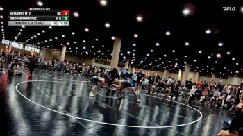 132 lbs Round 5 (6 Team) - Geo Hernandez, AR- 15 vs Jayden Stitt, Indy WC