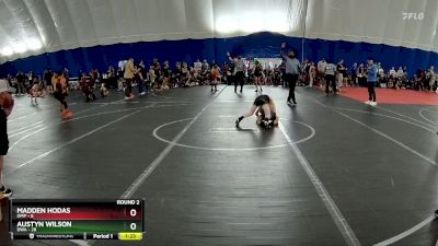 76 lbs Round 2 (6 Team) - Austyn Wilson, DWA vs Madden Hodas, OMP