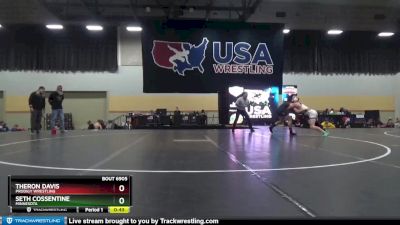 165 lbs Semifinal - Theron Davis, Prodigy Wrestling vs Seth Cossentine, Minnesota