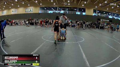 84 lbs Round 3 (6 Team) - Jett Brenner, SouthWest Elite vs Reza Khdemi, Team Gotcha