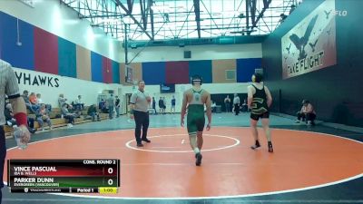 175 lbs Cons. Round 2 - Vince Pascual, Ida B. Wells vs Parker Dunn, Evergreen (Vancouver)