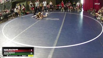 95 lbs Round 4 (6 Team) - Bode Bratsburg, Nebraska Black vs Evan Boesch, Team USA
