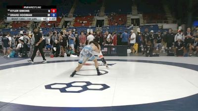 144 lbs Champ. Rd Of 64 - Kyler Simons, Iowa vs Drake Hooiman, Nevada