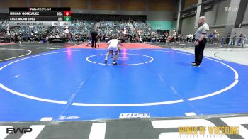 85 lbs Consi Of 8 #1 - Urijah Gonzalez, SoCal Hammers vs Lyle Monteiro, Origin Training Center