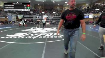 150 lbs Quarterfinal - Seth Welch, Erie Hs vs Sylar Rohr, Hill City Hs