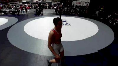 125 lbs Quarters - Gwen Leon, Animal House Wrestling vs Bailey Rademaker, Golden Tribe Wrestling