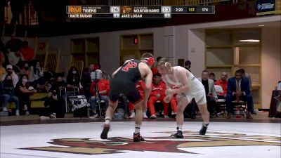 174 - lbs Jake Logan, Lehigh vs Nate Dugan, Princeton
