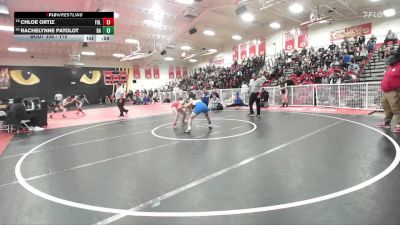 110 lbs Cons. Round 4 - Chloe Ortiz, Fullerton vs Rachelynne Patolot, Bishop Amat