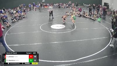 60 lbs Semis (4 Team) - Christian Masters, Summerville vs Tanner James, Palmetto State Wrestling Academy