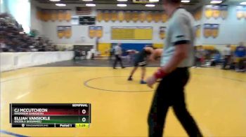 220 lbs Semifinal - Elijah Vansickle, Osceola (Kissimmee) vs CJ McCutcheon, Riverview (Sarasota)