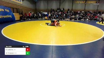193 lbs 7th Place - David Calkins, Liberty-Brentwood vs Eugenio Franco, Corona Del Mar