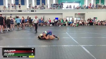 105 lbs Round 4 (6 Team) - Jalal Naghib, Eagle Empire vs Levi Greene, Glasgow WA