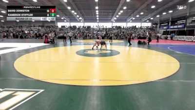 132 lbs Round Of 64 - David Johnston, CA vs Kameron Stiffler, AL