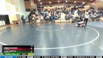 152 lbs Cons. Round 3 - David Griffith, Philomath vs Jared Isaacson, La Grande