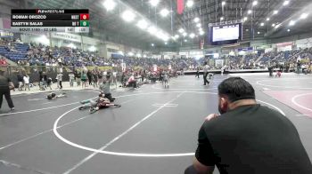 52 lbs Consi Of 8 #2 - Roman Orozco, Westy Futures vs Eastyn Salas, No Team