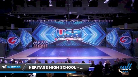 Heritage High School - Heritage Varsity Pom [2022 Varsity - Song/Pom - Advanced] 2022 USA Nationals: Spirit/College/Junior