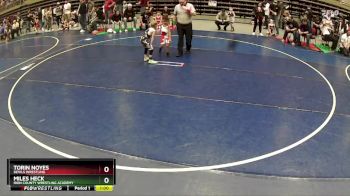 42 lbs Cons. Round 3 - Miles Heck, Iron County Wrestling Academy vs Torin Noyes, Devils Wrestling