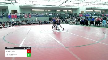 190 lbs Consolation - Jaycee Diaz, Windham vs Cole Snider, Branford