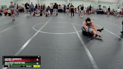 115 lbs Round 3 (8 Team) - Jacob Lawrence, Rebellion vs Grayson Hostetter, Kraken