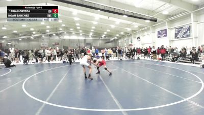113 lbs Quarters - Aidan Ortega, Izzy Style Wrestling vs Noah Sanchez, Duran Wrestling Club