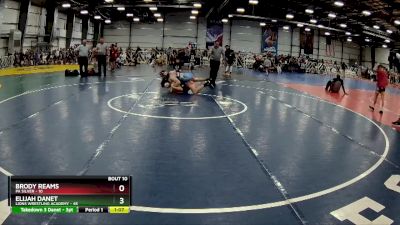 140 lbs Rd# 6- 9:00am Saturday Final Pool - Elijah Danet, Lions Wrestling Academy vs Brody Reams, PA Silver