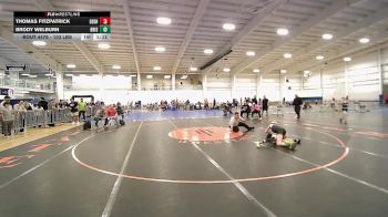103 lbs Final - Thomas Fitzpatrick, Dedham vs Brody Welburn, Bristol