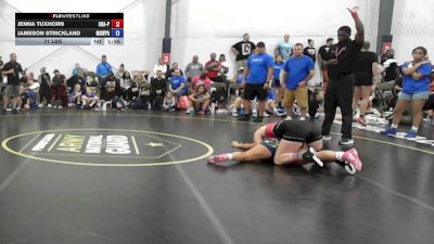 71 lbs Rr Rnd 4 - Jenna Tuxhorn, Charlies Angels- W vs Jameson Strickland, MGW Monkey Business - W