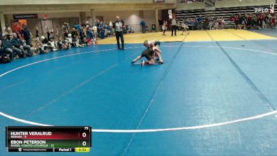 75 lbs Quarterfinals (8 Team) - Ebon Peterson, Dassel-Cokato-Litchfield vs Hunter Veralrud, Perham