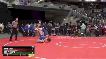 170 lbs Champ. Round 1 - Ryan Cast, Hamilton Southeastern vs Ben Phillips, Charlestown