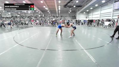 170 lbs Round Of 32 - Jules Deshotels, LA vs Joshua Rojas, ID