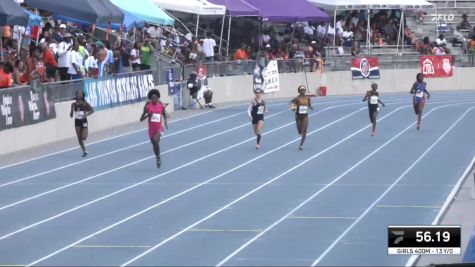 Youth Girls' 400m Championship, Semi-Finals 10 - Age 13