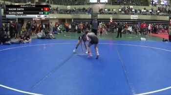 80 lbs Semifinal - Alivia Emms, Victory School Of Wrestling vs Naomi Smith, Big Lake