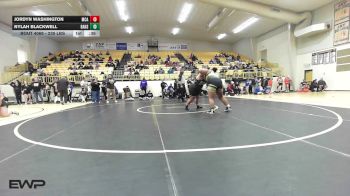 235 lbs Consi Of 4 - Jordyn Washington, McAlester High School Girls vs Nylah Blackwell, Broken Arrow Girls HS