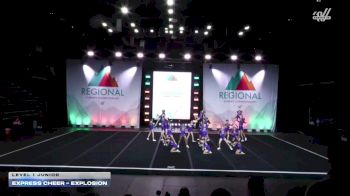 Express Cheer - Explosion [2026 L1 Junior] 2026 The Southwest Regional Summit