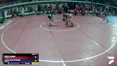 96 lbs Placement Matches (8 Team) - Mick Dobbs, Alaska 1 vs Gage Southwick, Utah