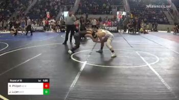 130 lbs Round Of 16 - Robbie Philpot, NG Wrestling vs James Lujan, Safford Wrestling Club