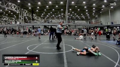 68 lbs Placement (4 Team) - Rocco Hollister, Thunderstruck vs Cameron Doroshenko, Mat Assassins Red