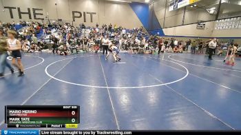 100 lbs Champ. Round 1 - Mark Tate, Stallions Wrestling Club vs Mario Merino, Team Prestige