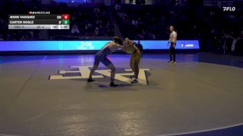 141 lbs Carter Nogle, Air Force vs Jesse Vasquez, California Baptist