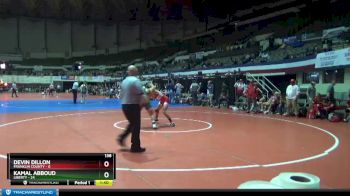 138 lbs Semis (4 Team) - Devin Dillon, Franklin County vs Kamal Abboud, Liberty