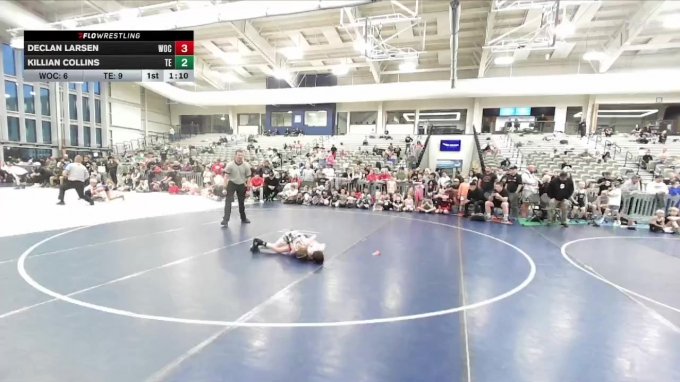 Declan Collins Rtwsa 63 lbs Quarterfinals (8 Team) - Declan Larsen, Warriors Of Christ vs ...