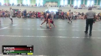 190 lbs Round 2 (6 Team) - Blake Flood, Pasco Wolfpack vs Rylan Heers, Trojan WC