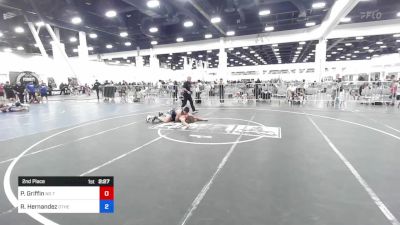 78 lbs 2nd Place - Patrick Griffin, No Team vs Rene Hernandez, Other Team