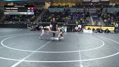 131 lbs Quarterfinal - Piper Cadden, Fort Hays State vs Sara Sterner, North Central College