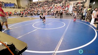 40 lbs Semifinal - John Budzinski, Grove Takedown Club vs Jase Tyson, Verdigris Youth Wrestling