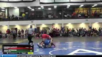 141 lbs Champ. Round 1 - Sean Peterson, Alfred State vs Gavinn Alstott, Wabash