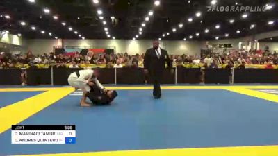 CAIO MARINACI TAMURA vs CARLOS ANDRES QUINTERO SANCHEZ 2022 World Master IBJJF Jiu-Jitsu Championship