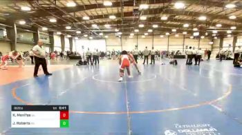 182 lbs Consi Of 8 #2 - Kingsley Menifee, VA vs John Roberts, OK