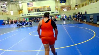 285 lbs Round 1 (6 Team) - Robert (Porter) Wright, Snow vs Marcelo Rosario, Iowa Central Community College