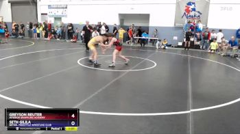 97 lbs Champ. Round 1 - Greyson Reuter, Interior Grappling Academy vs Seth Gilila, Bethel Freestyle Wrestling Club